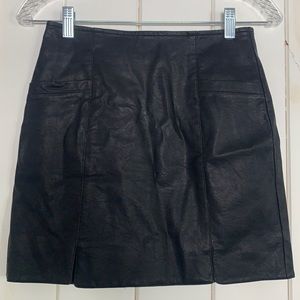 Faux leather skirt. Altar’d State. Small
